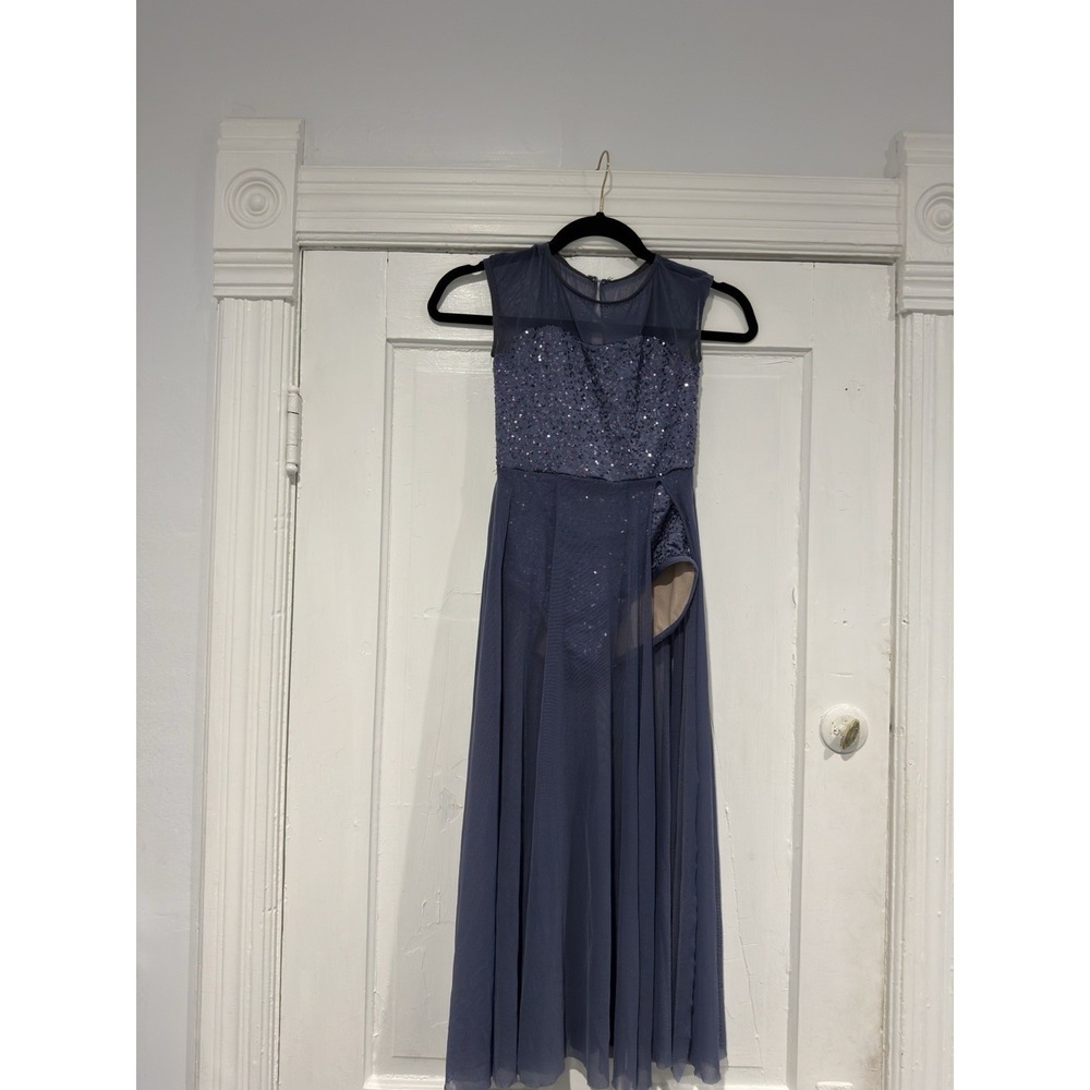 Weissman Into the Meadow 9021 Dance Costume MC Slate Blue Lyrical Contemporary